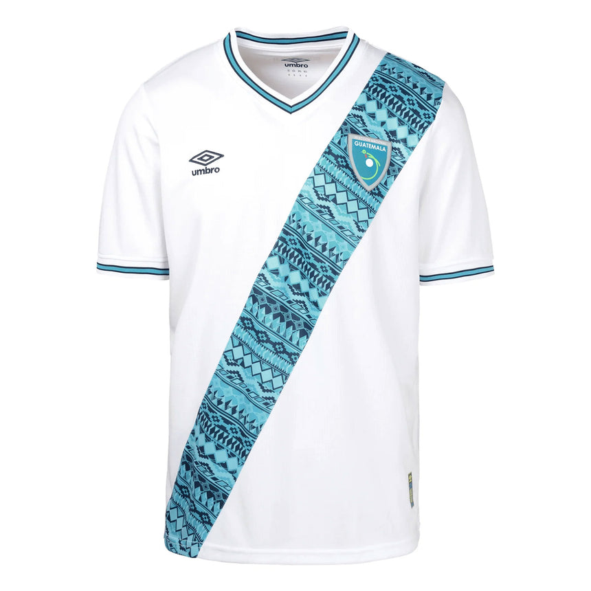 Umbro Men's Guatemala 2023/24 Home Jersey White/Royal Front