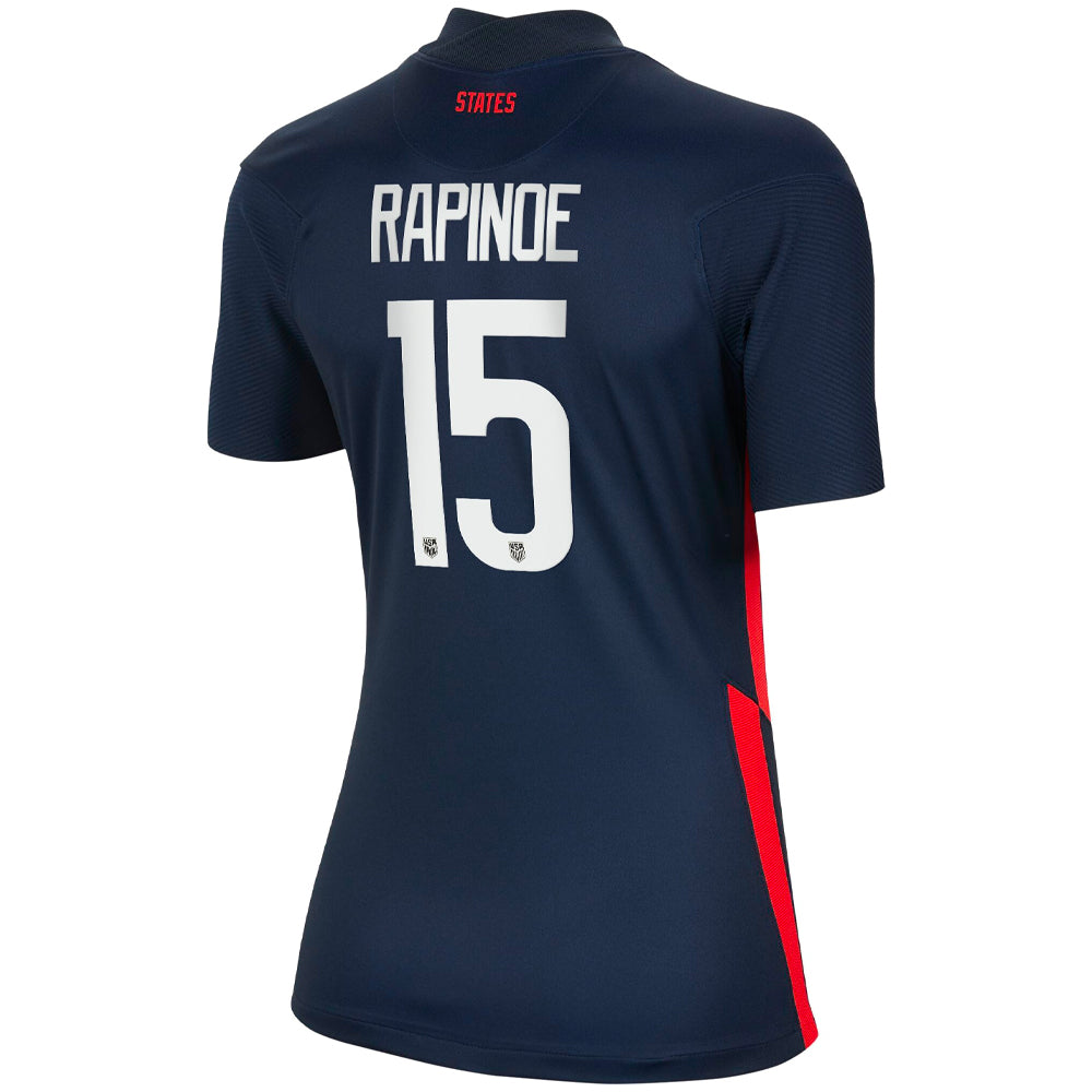 2020/21 Women's USA Megan Rapinoe Away #15 Official Nameset