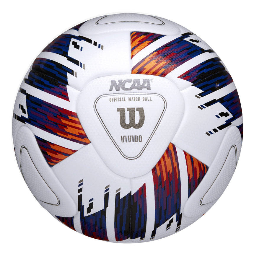 Wilson NCAA Vivido Match Ball White/Purple