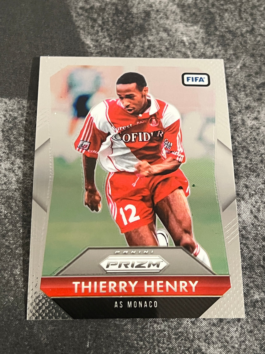 2025-26 Panini Prizm FIFA Soccer Thierry Henry Flashback AS Monaco