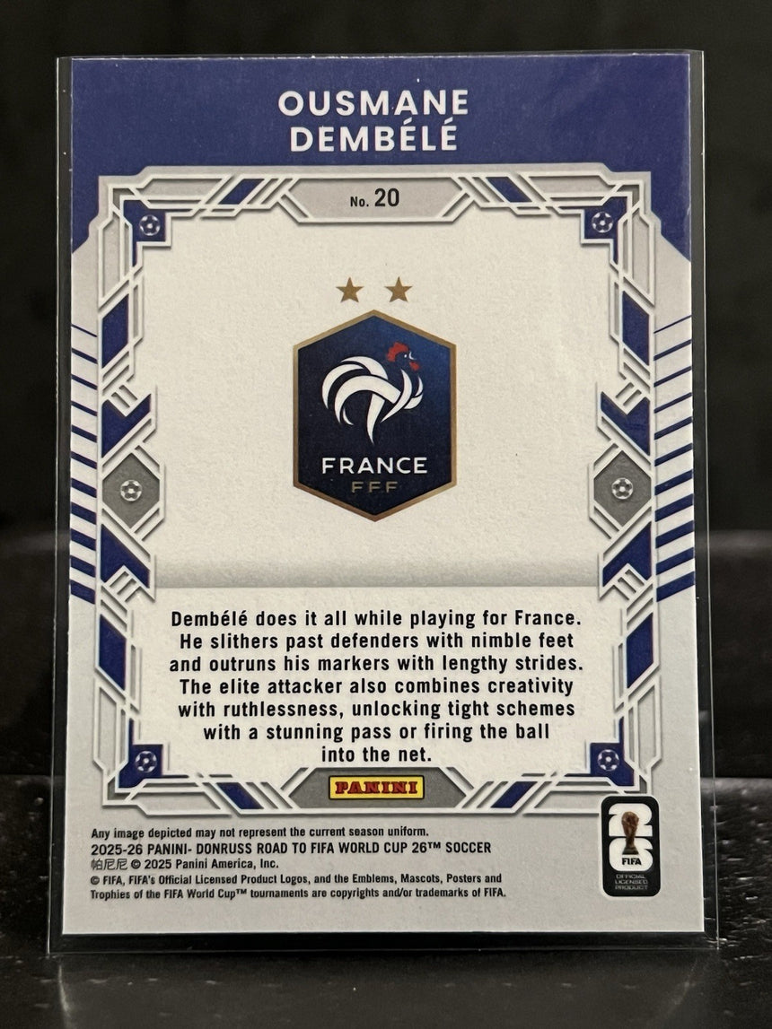 2025-26 Donruss FIFA World Cup 26 Elite Series Ousmane Dembele