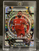 2025-26 Panini Prizm FIFA Mohamed Salah KALEIDOSCOPIC Silver Mosaic Prizm Liverpool FC