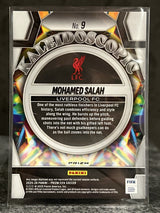 2025-26 Panini Prizm FIFA Mohamed Salah KALEIDOSCOPIC Silver Mosaic Prizm Liverpool FC