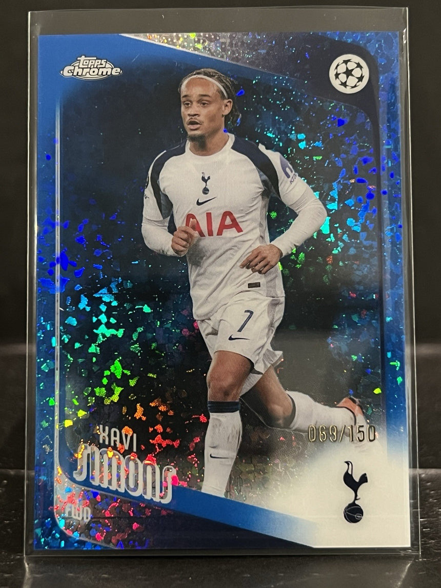 2025-26-topps-chrome-ucc-blue-mini-diamonds-xavi-simons-150-tottenham-hotspurs-back
