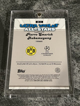 2025-26 Topps Chrome UEFA UCC Pierre-Emerick Aubameyang Ultra Violet All Stars