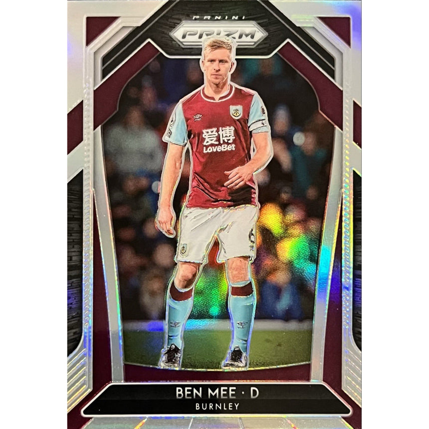 2020-21-panini-prizm-premier-league-ben-mee-silver-prizm-48-burnley-front