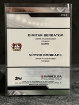 2024-25-topps-chrome-bundesliga-dual-dimitar-berbatov-victor-boniface-bayer-04-leverkusen-additional-one