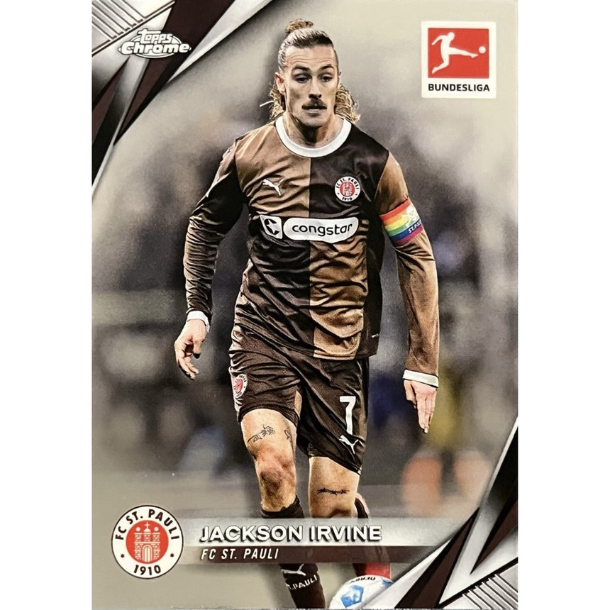 2024-25-topps-chrome-bundesliga-jackson-irvine-87-fc-st-pauli-front
