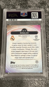 2024-25-topps-merlin-ucc-psa-9-ageless-alchemy-black-mojo-ronaldo-10-real-madrid-additional-three