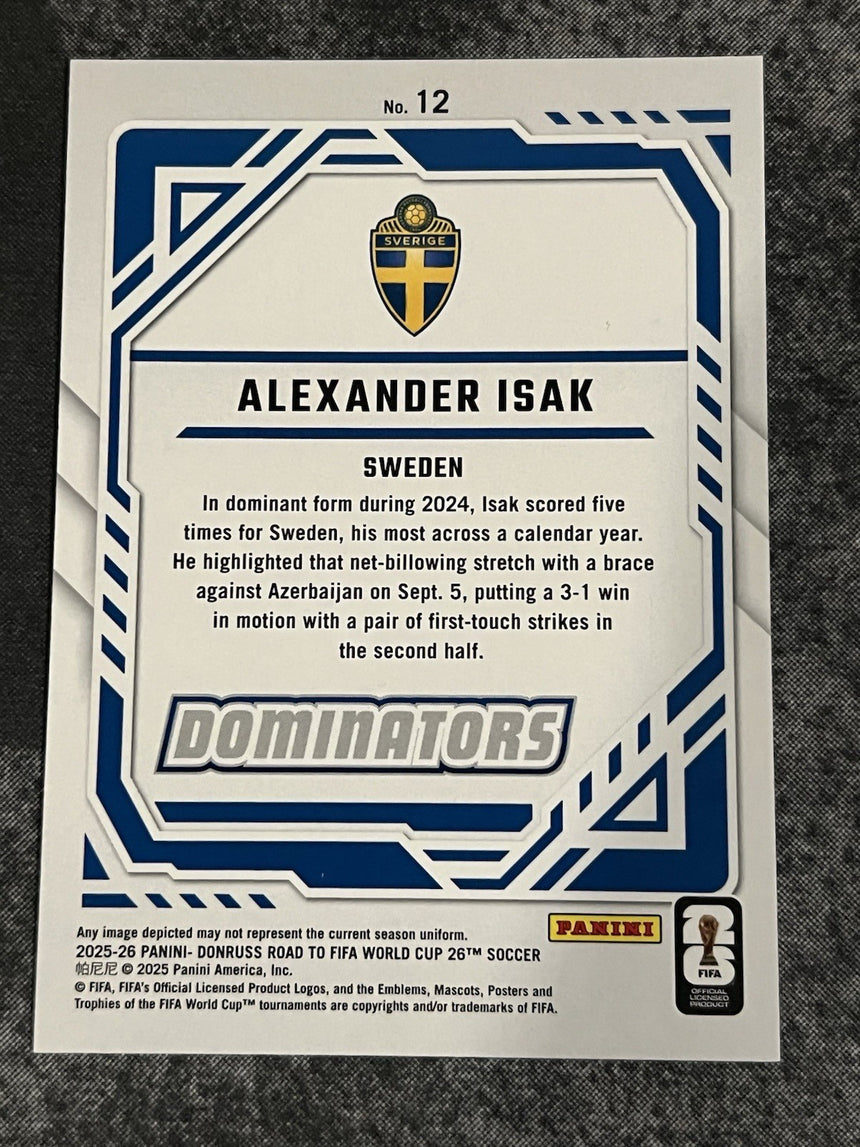 2025-26-donruss-road-to-fifa-world-cup-26-dominators-red-alexander-isak-sweden-additional-one