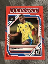 2025-26-donruss-road-to-fifa-world-cup-26-dominators-red-alexander-isak-sweden-back