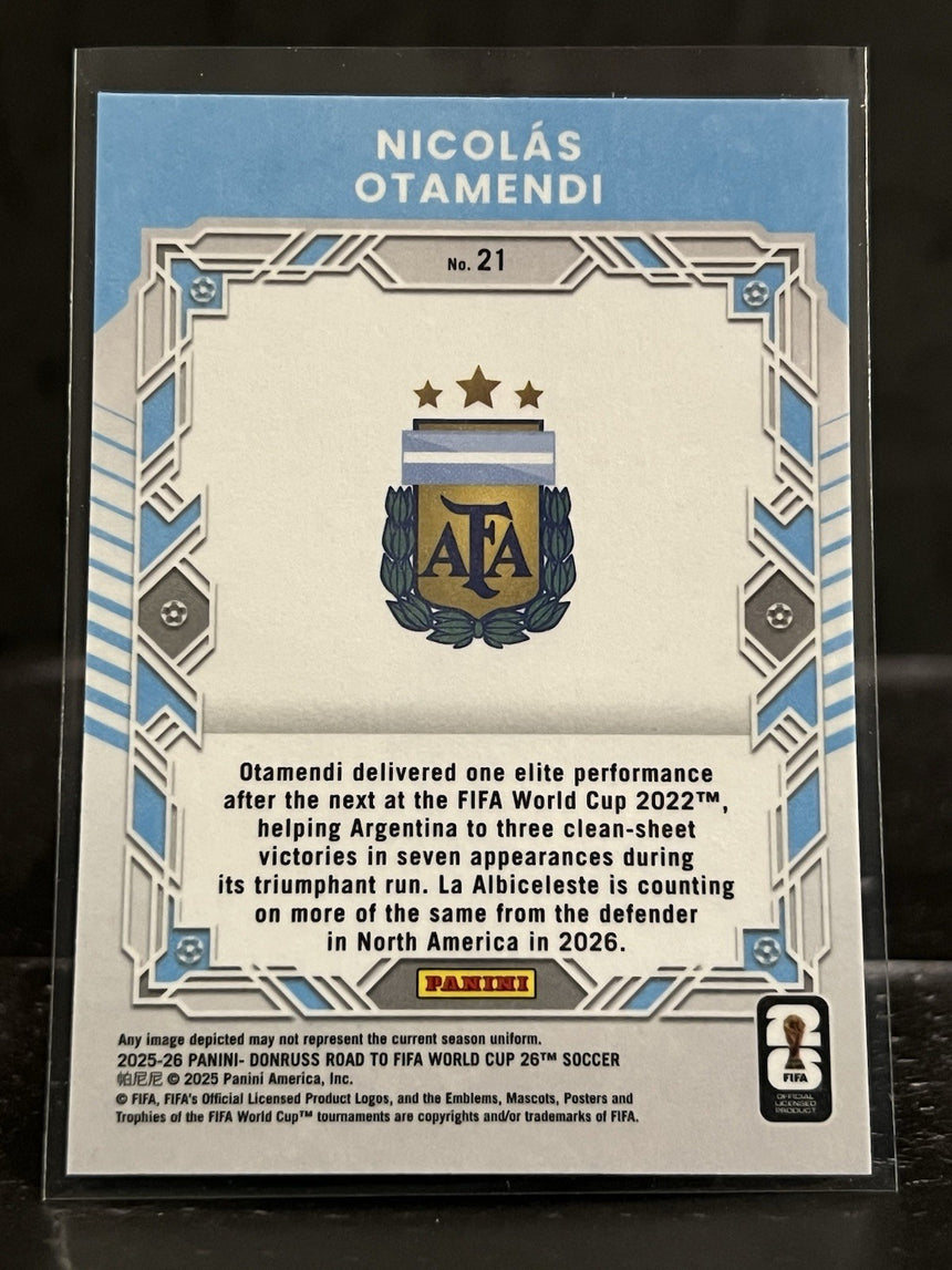 2025-26-donruss-road-to-fifa-world-cup-26-elite-series-red-nicolas-otamendi-argentina-additional-one