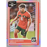 2025-26-donruss-road-to-fifa-world-cup-26-optic-prizm-abde-ezzalzouli-morocco-front