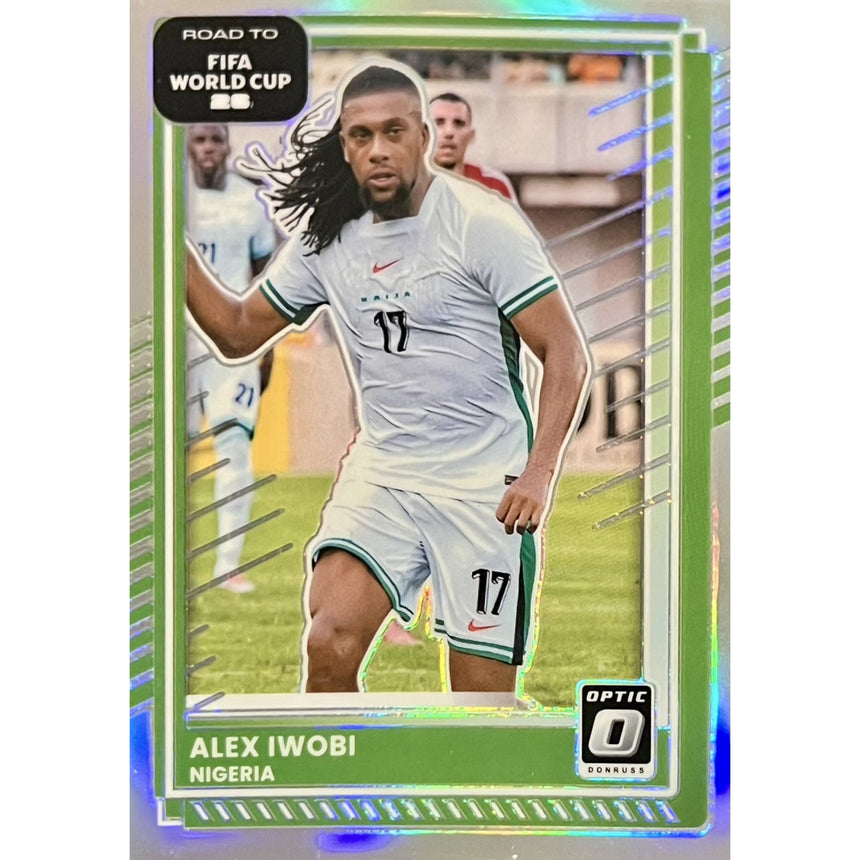 2025-26-donruss-road-to-fifa-world-cup-26-optic-prizm-alex-iwobi-nigeria-front