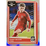 2025-26-donruss-road-to-fifa-world-cup-26-optic-prizm-harry-wilson-cymru-front