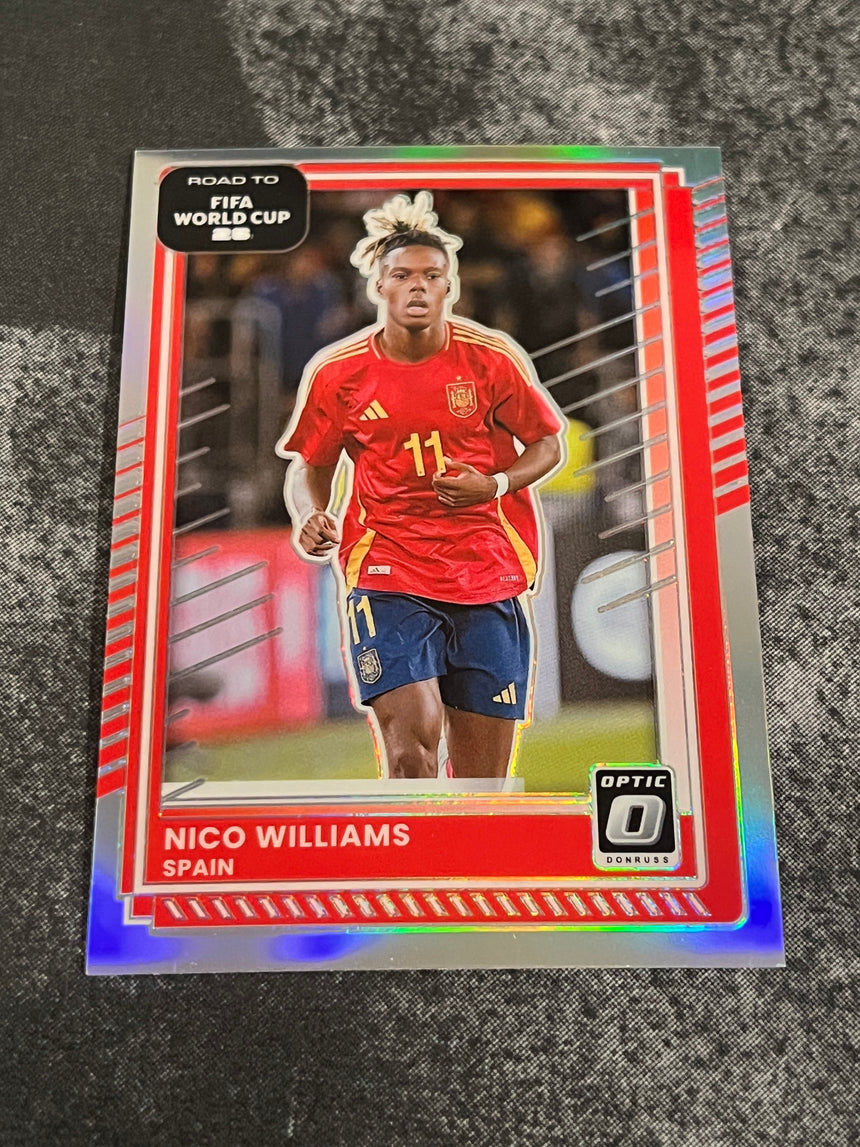 2025-26-donruss-road-to-fifa-world-cup-26-optic-prizm-nico-williams-spain-additional-one