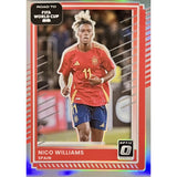 2025-26-donruss-road-to-fifa-world-cup-26-optic-prizm-nico-williams-spain-front