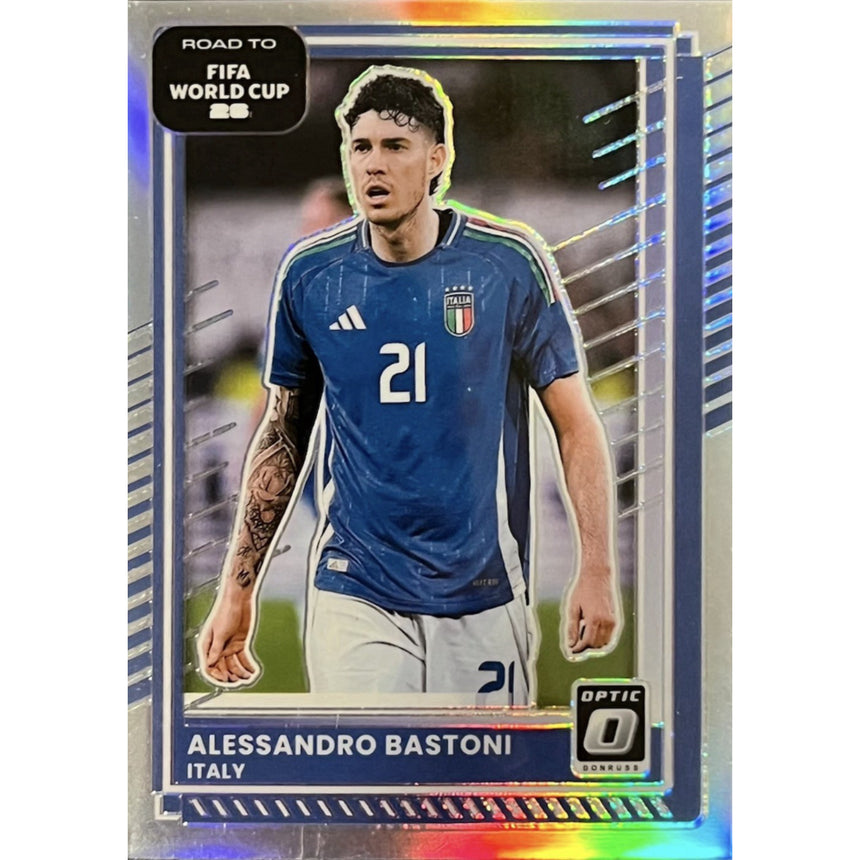 2025-26-donruss-road-to-world-cup-26-optic-prizm-alessandro-bastoni-italy-front