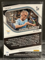 2025-26-panini-prizm-fifa-gustav-isaksen-red-checker-prizm-121-ss-lazio-additional-one