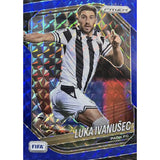 2025-26-panini-prizm-fifa-soccer-blue-mosaic-prizm-luka-ivanusec-209-paok-fc-front