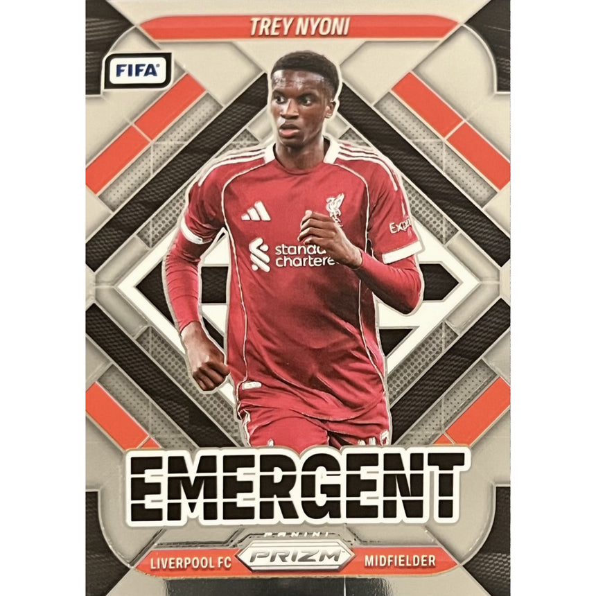2025-26-panini-prizm-fifa-soccer-emergent-trey-nyoni-liverpool-fc-front
