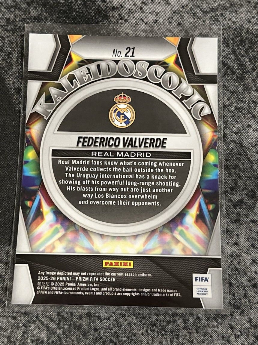 2025-26-panini-prizm-fifa-soccer-kaleidoscopic-federico-valverde-real-madrid-additional-three