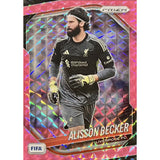 2025-26-panini-prizm-fifa-soccer-pink-mosaic-prizm-alisson-becker-liverpool-fc-front