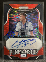 2025-26-panini-prizm-fifa-soccer-red-pulsar-prizm-penmanship-auto-cesar-montes-cf-monterrey-additional-two
