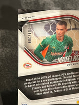 2025-26-panini-prizm-fifa-soccer-rookie-blue-mosaic-prizm-matej-kovar-209-psv-eindhoven-additional-two
