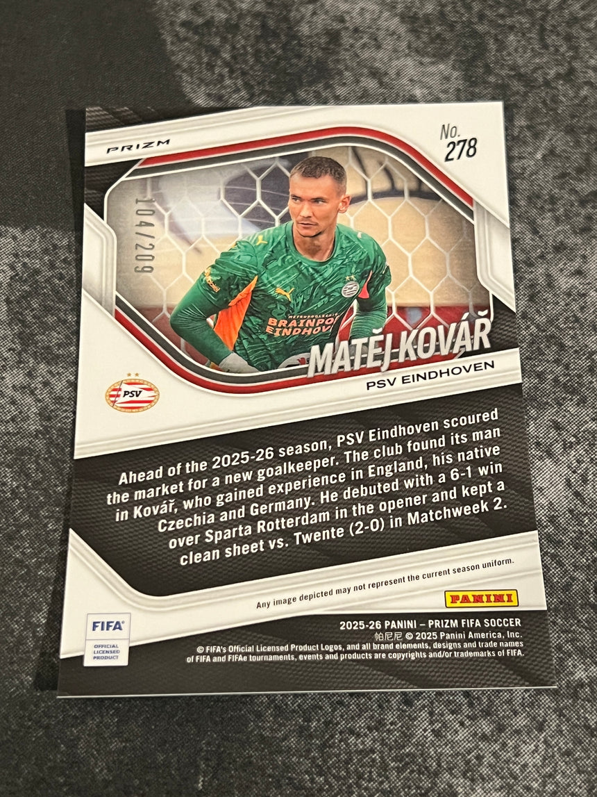 2025-26-panini-prizm-fifa-soccer-rookie-blue-mosaic-prizm-matej-kovar-209-psv-eindhoven-back