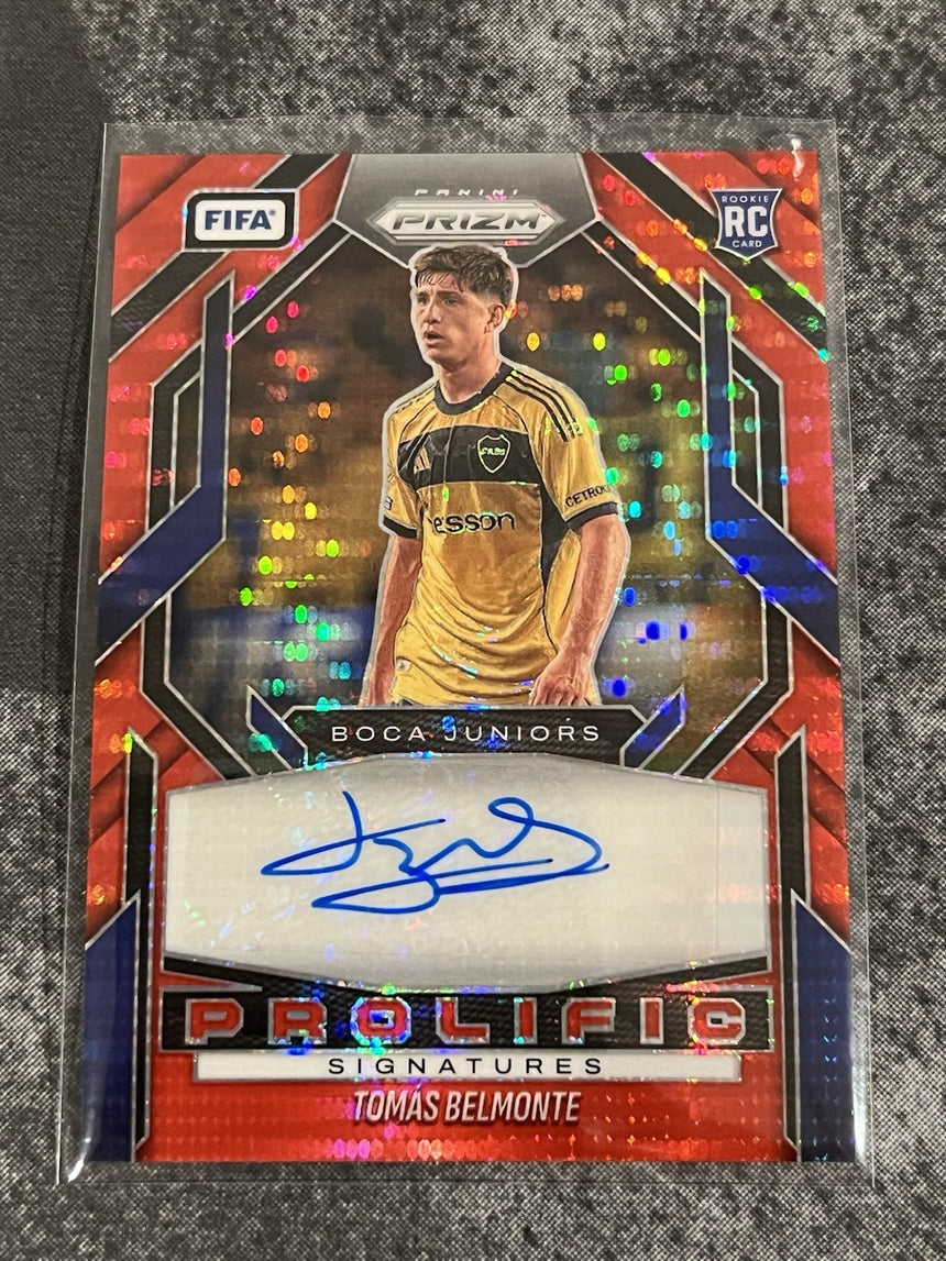 2025-26-panini-prizm-fifa-soccer-rookie-red-pulsar-prizm-prolific-signatures-auto-tomas-belmonte-boca-juniors-additional-four