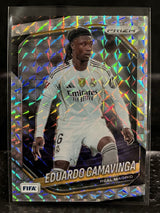 2025-26-panini-prizm-fifa-soccer-silver-mosaic-eduardo-camavinga-real-madrid-back