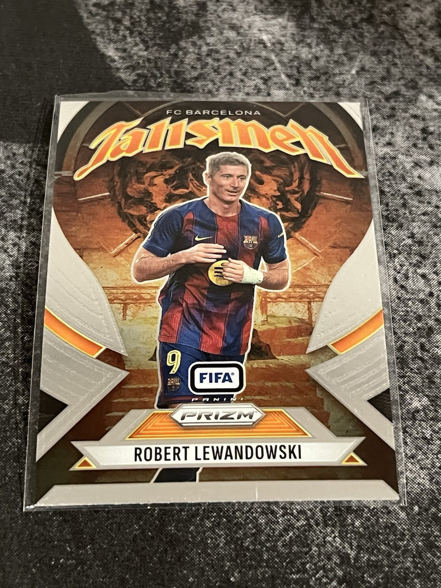 2025-26-panini-prizm-fifa-soccer-talismen-robert-lewandowski-fc-barcelona-additional-two