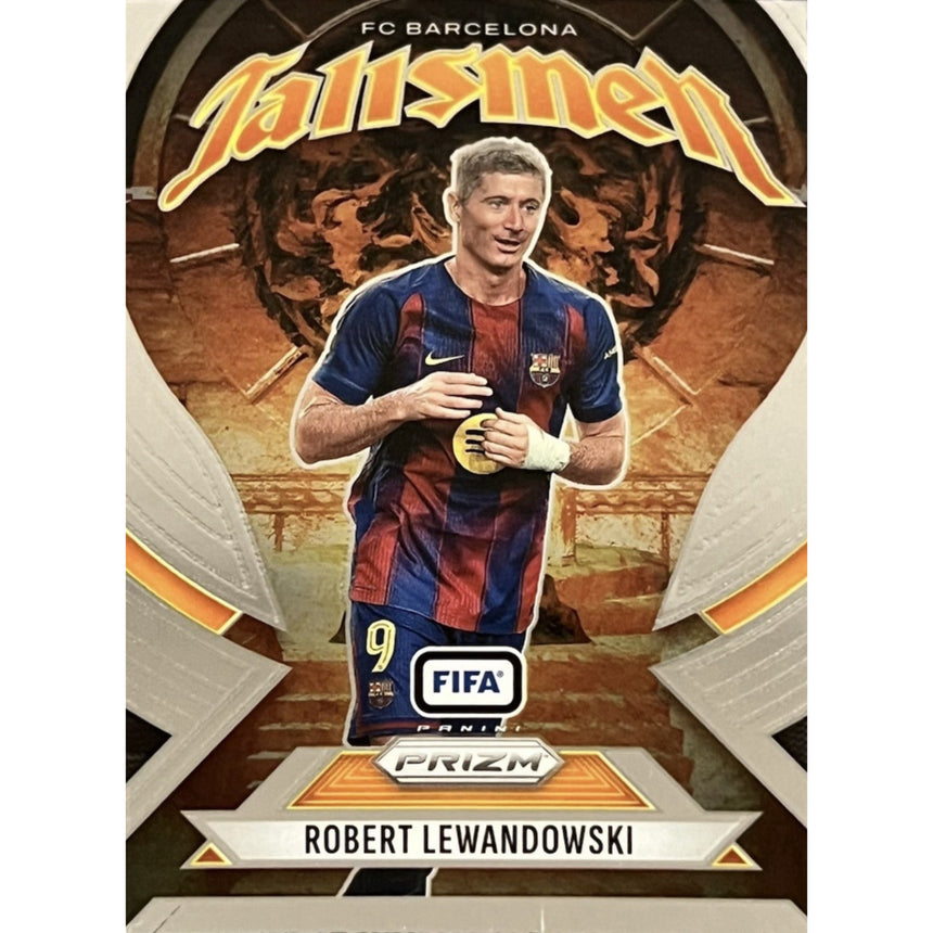 2025-26-panini-prizm-fifa-soccer-talismen-robert-lewandowski-fc-barcelona-front