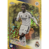 2025-26-topps-chrome-ucc-gold-mini-diamonds-eduardo-camavinga-275-real-madrid-front