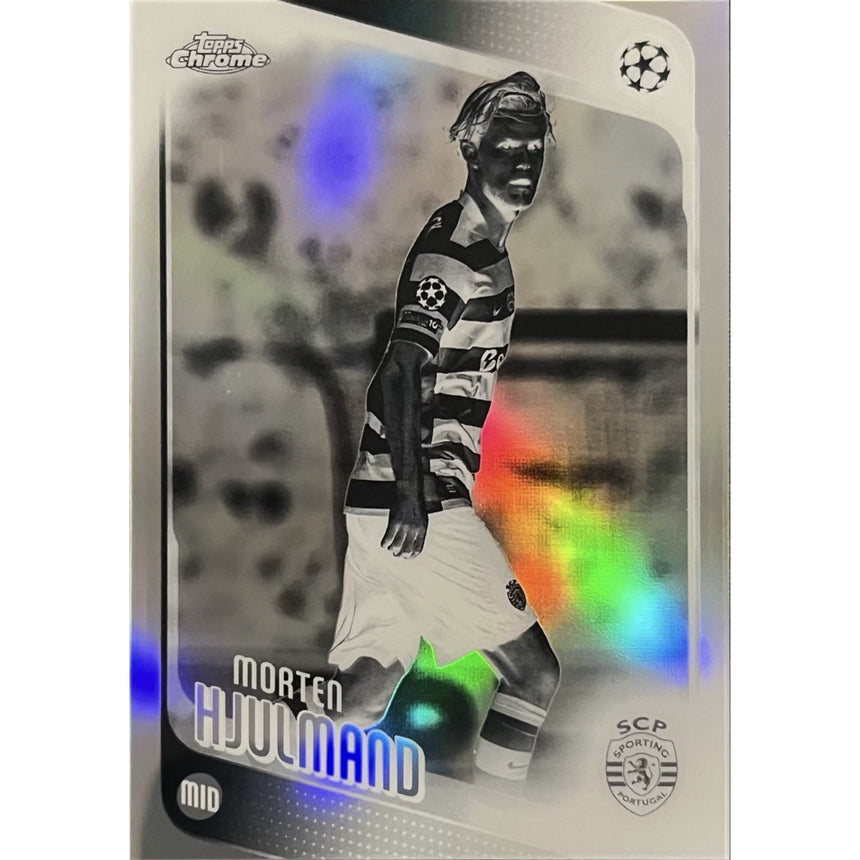 2025-26-topps-chrome-ucc-negative-refractor-mortin-hjulmand-sporting-cp-front