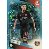 2025-26-topps-chrome-ucc-teal-lava-mini-diamond-patrik-schick-299-bayer-04-leverkusen-front