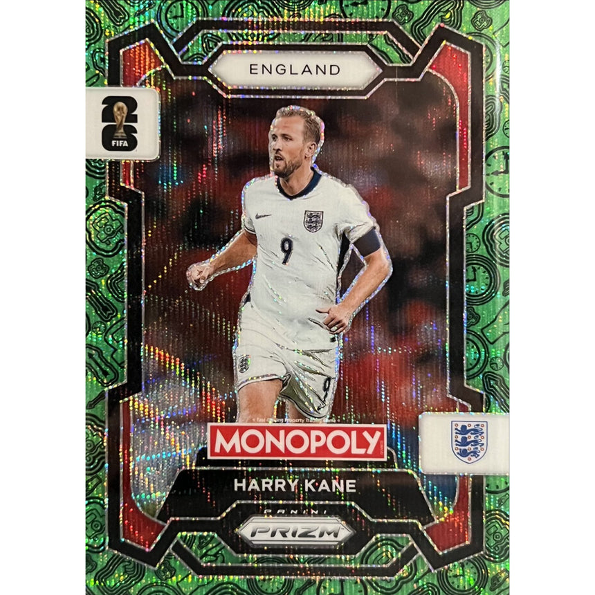 2026-panini-monopoly-prizm-fifa-world-cup-26-green-wave-prizm-harry-kane-england-front