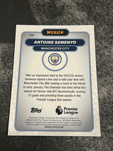 2026 Topps Merlin Premier League Antoine Semenyo VHS Manchester City