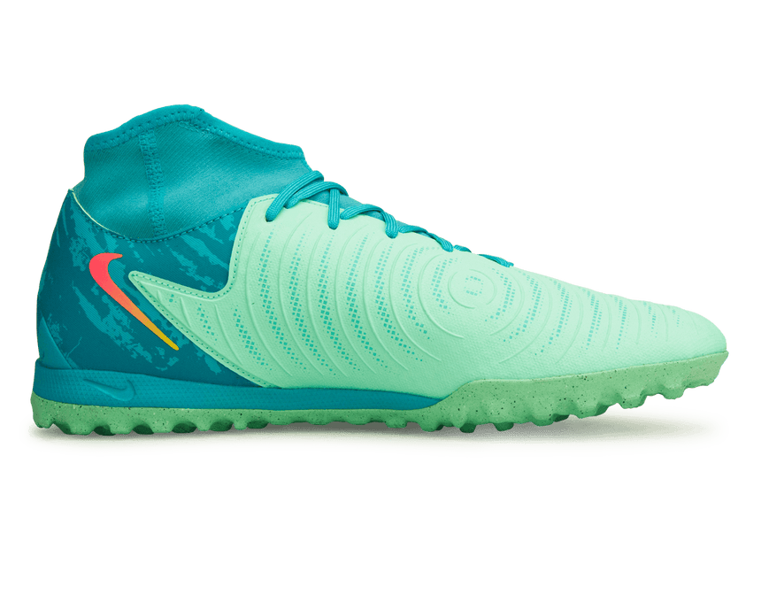 Nike Men's Phantom Luna II Academy LV8 TF Green Glow/Black Side