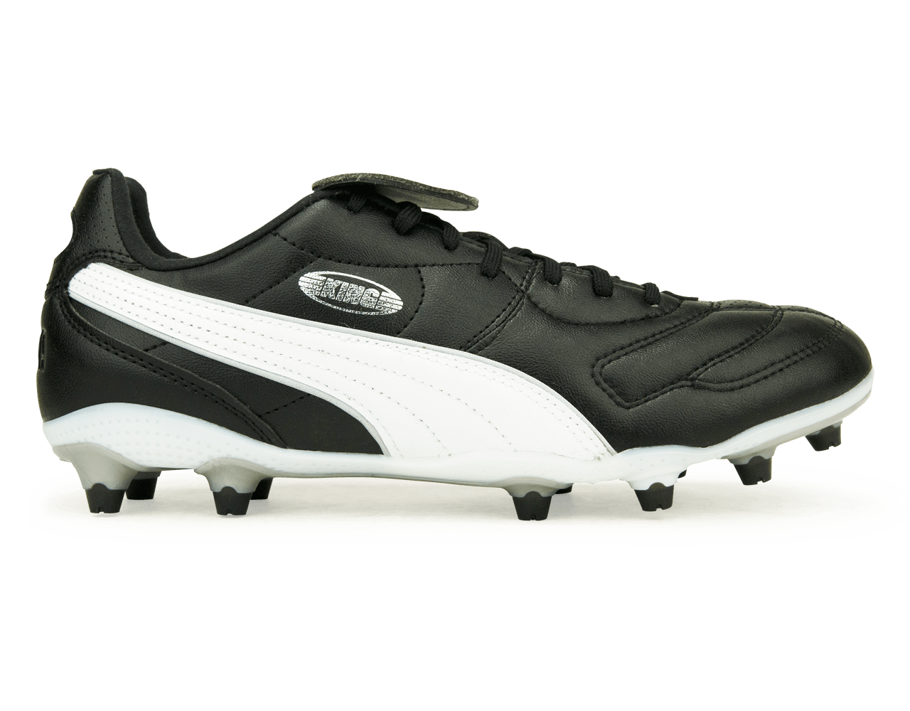PUMA Men's King Liga FG/AG Black/White