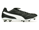 PUMA Men's King Liga FG/AG Black/White Side