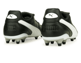 PUMA Men's King Liga FG/AG Black/White Side Back
