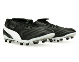 PUMA Men's King Liga FG/AG Black/White Side Back Together