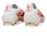 adiads Men's F50 Elite 'Lamine Yamal' Laceless FG White/Black/Red Rear