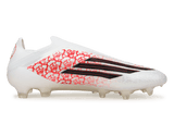 adiads Men's F50 Elite 'Lamine Yamal' Laceless FG White/Black/Red Side