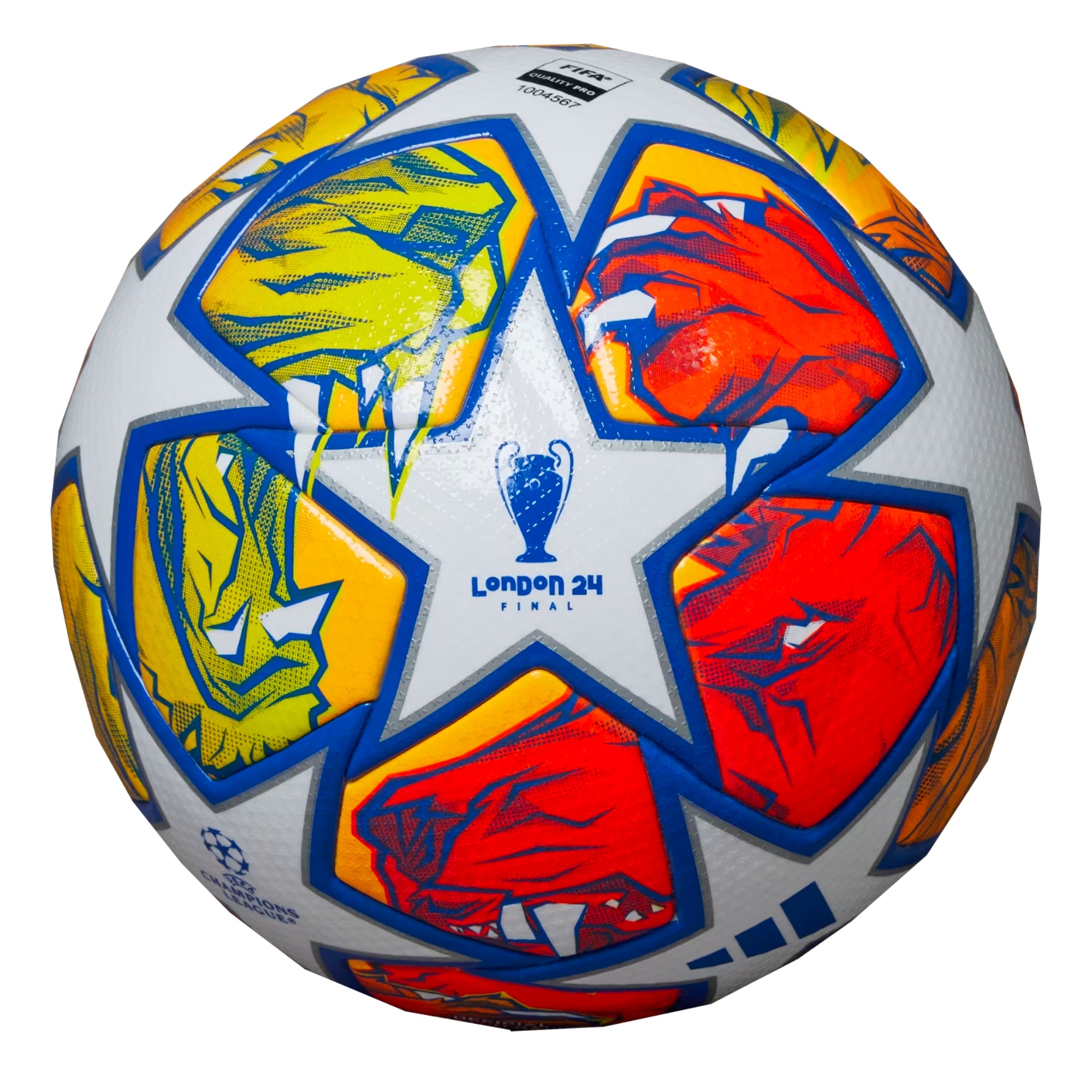 Balón adidas Oficial Champions League 2023-2024 Solar Orange