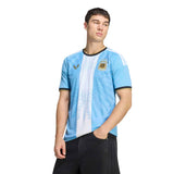 adidas Argentina Men's 2026 Jersey White/Blue Model