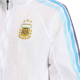 adidas Argentina Men's Home Anthem Jacket White/Blue Crest