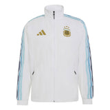 adidas Argentina Men's Home Anthem Jacket White/Blue Front